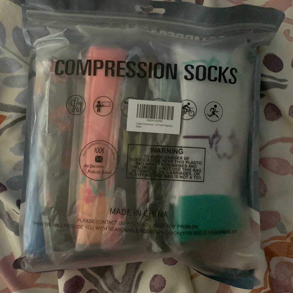 Compression colorful sock pack